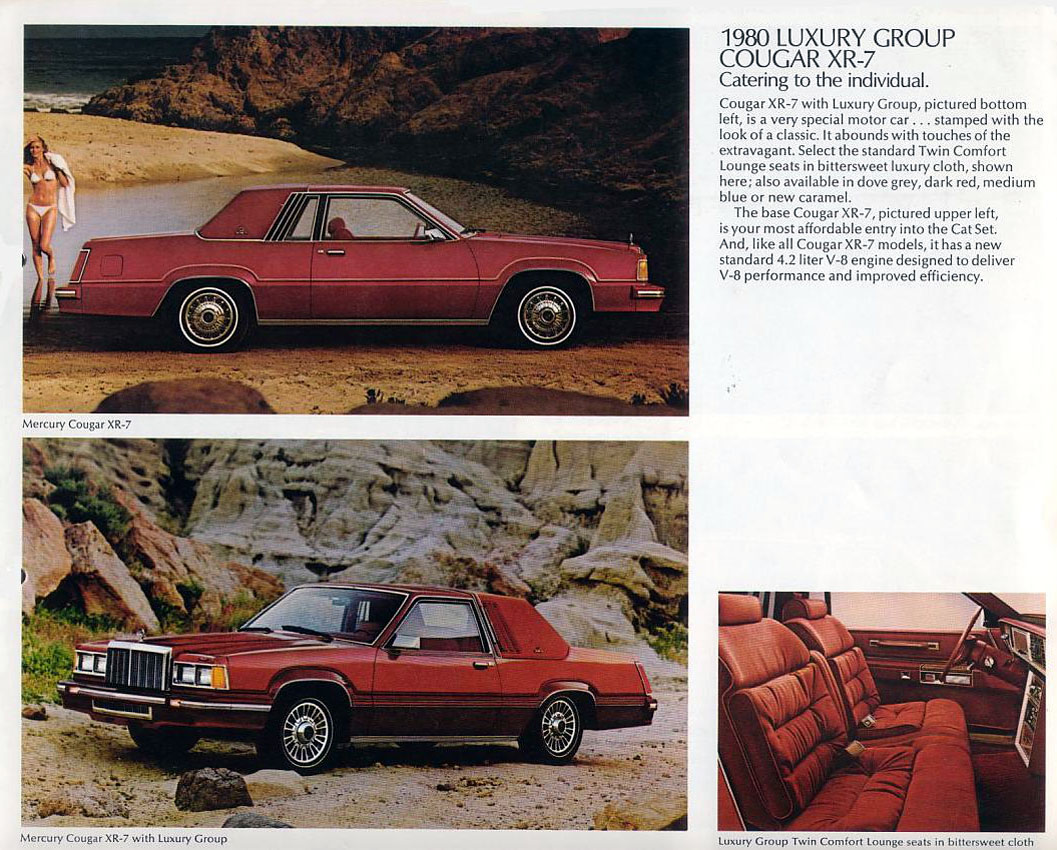 1980 Lincoln Mercury Brochure Page 8